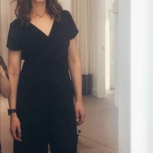 LOFT black jumpsuit size 4